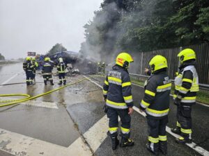 Schwerer LKW-Unfall auf der A2 Südautobahn bei Wernberg